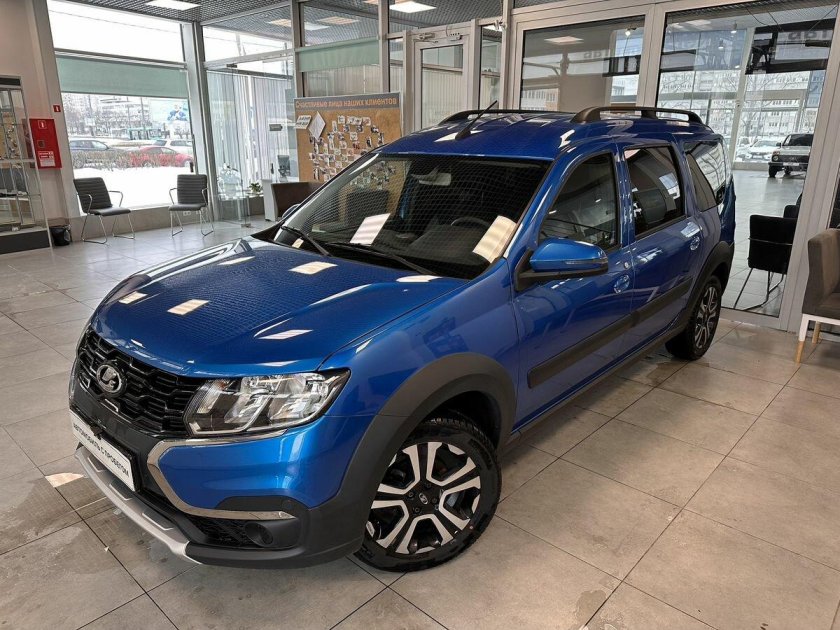 Ларгус кросс синий 2021