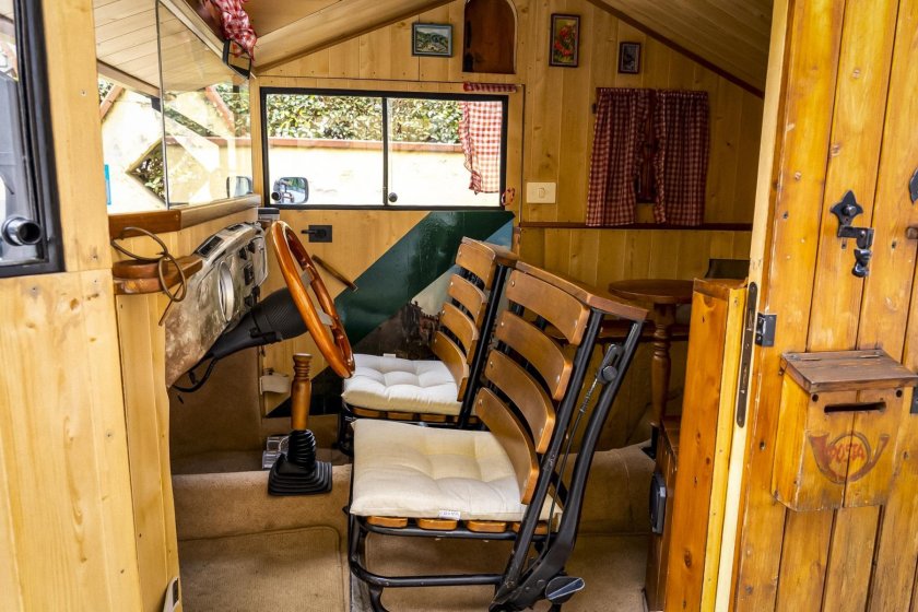 Деревянный дом на колесах