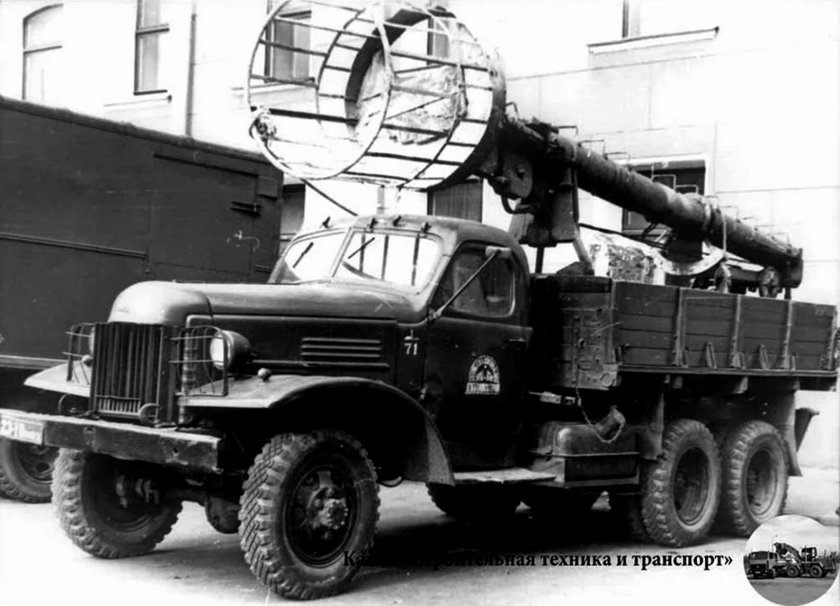 Автовышка ви 23 на шасси ЗИС 151