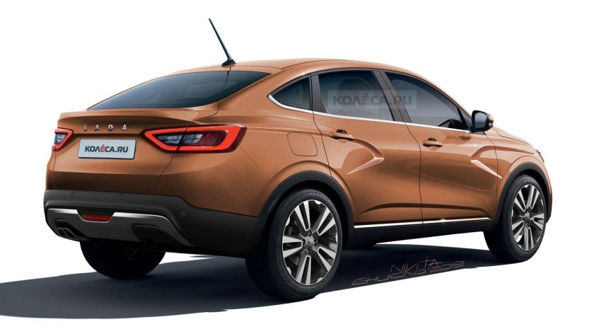 Лада Веста кросс купе 2023