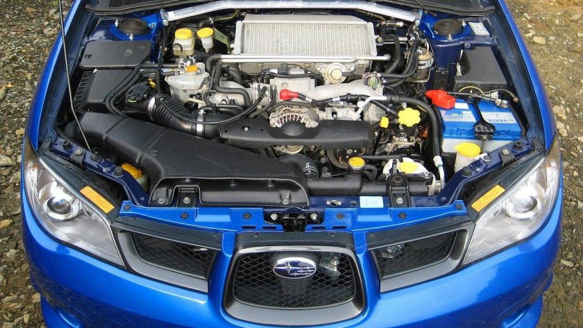 Subaru Impreza WRX STI 2006 под капотом