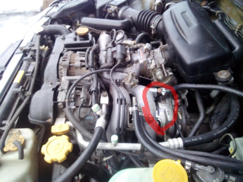 Номер ДВС Субару Форестер 2.0