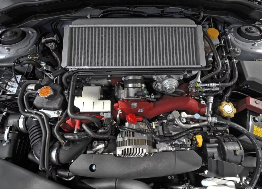 Субару Импреза WRX STI мотор