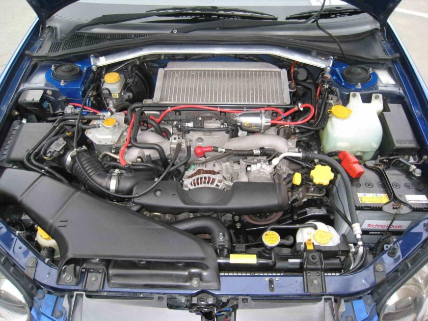 Субару Импреза WRX мотор