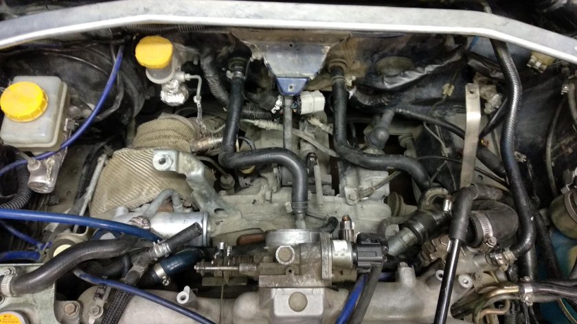 Форестер сф5 патрубок печки