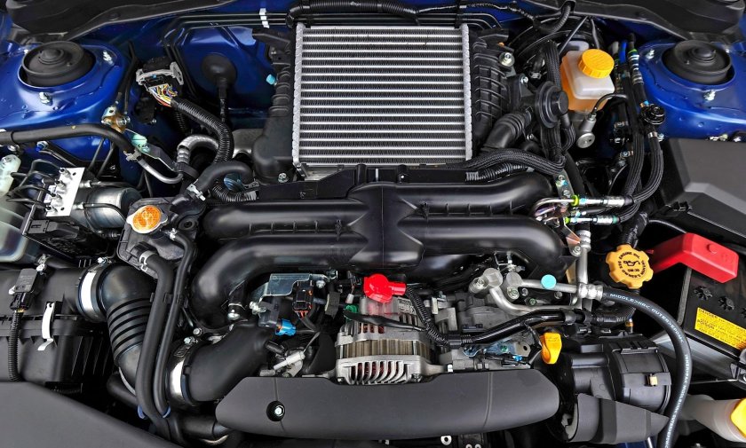 Субару Импреза WRX STI мотор