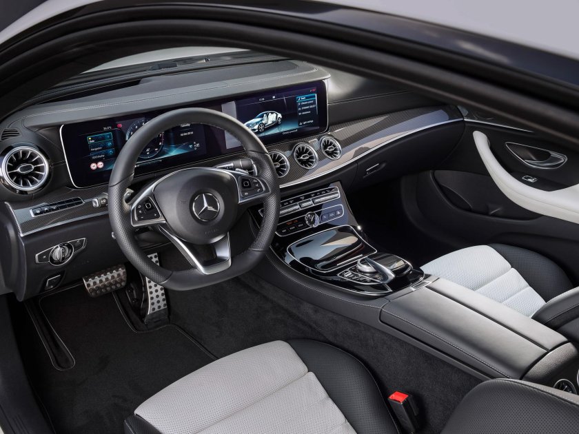 Mercedes e200 Coupe 2017 салон