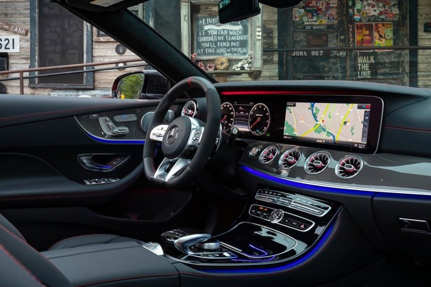 Mercedes Benz e53 AMG Coupe салон