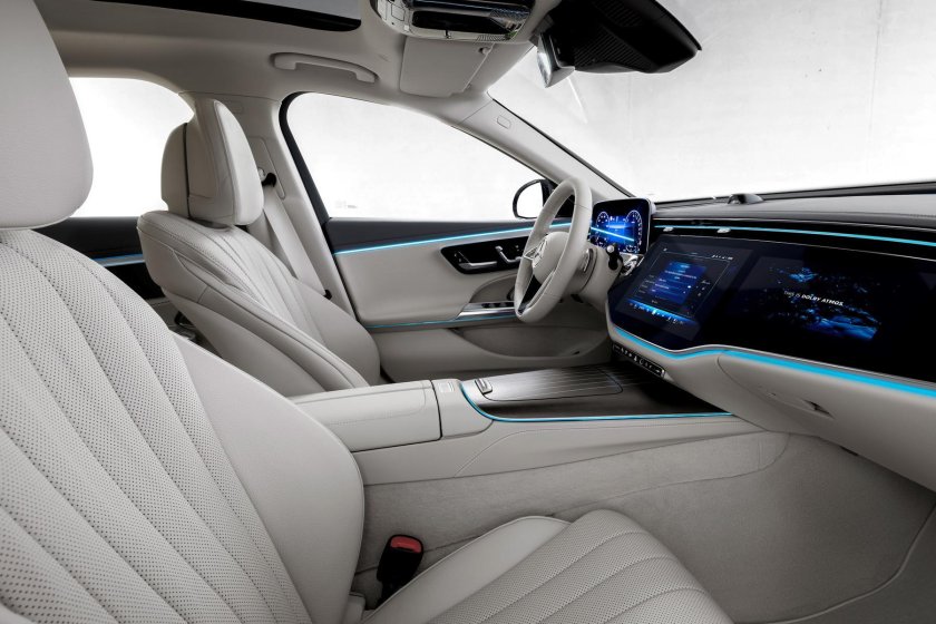 Mercedes e class w214 салон