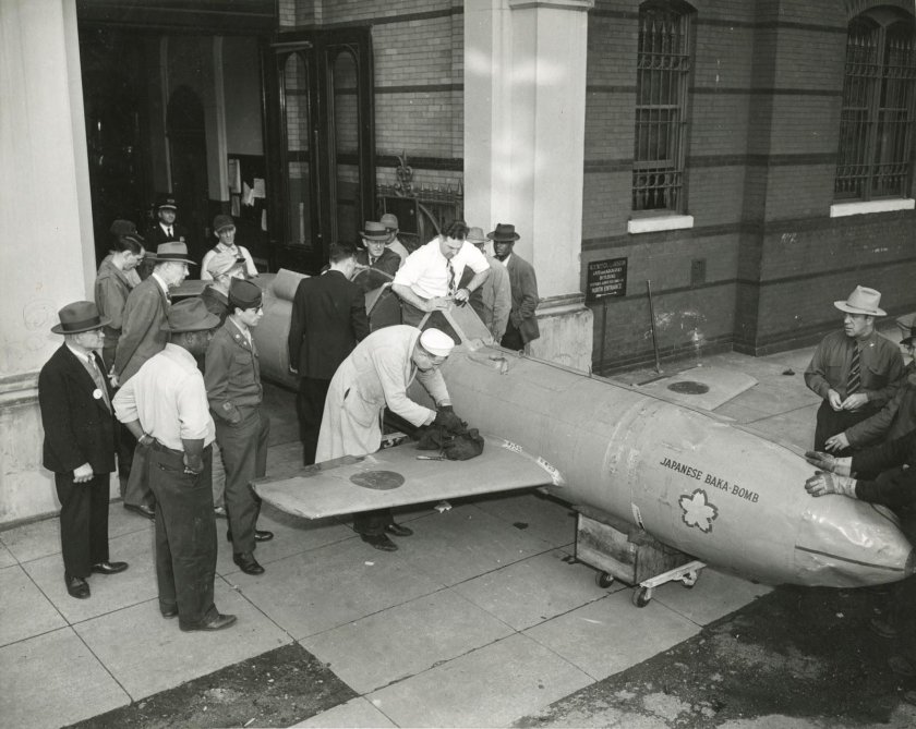 Ока самолет камикадзе