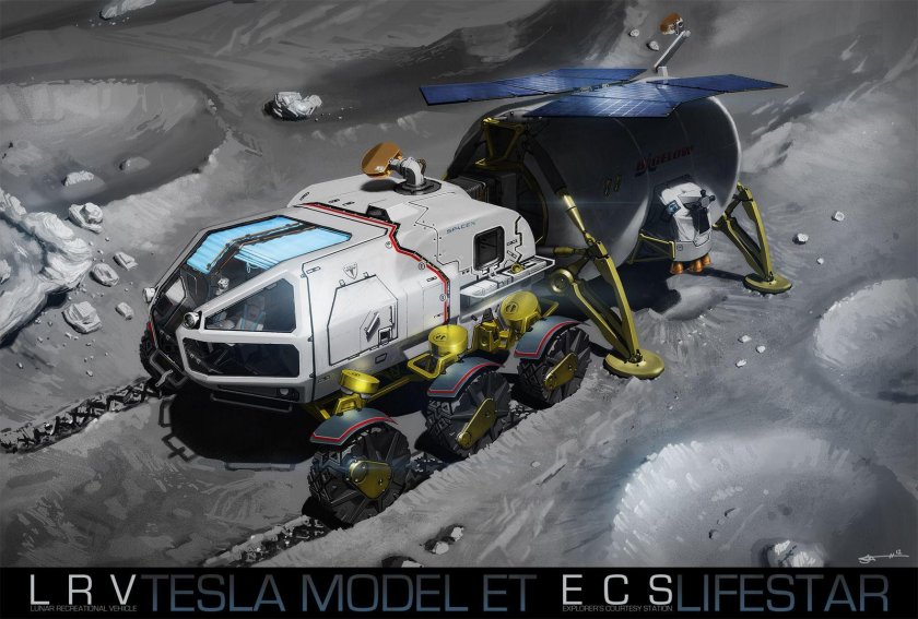 Sci Fi Луноход