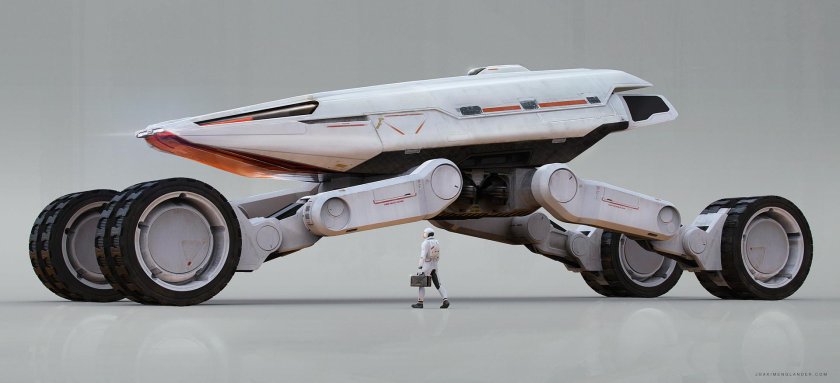 Футуристичные машины