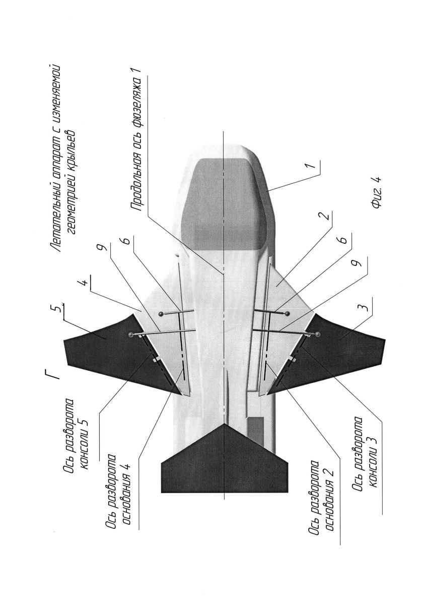 Схема крыла обратной стреловидности