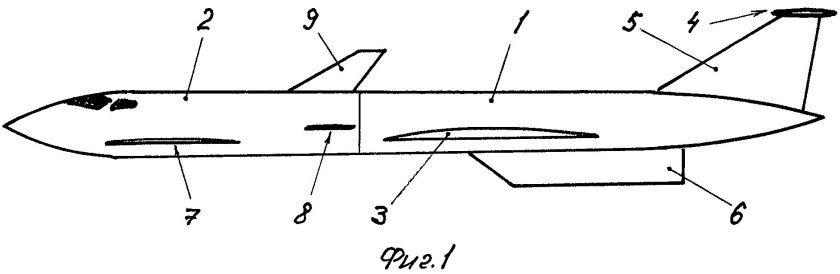 Чертеж двухступенчатой ракеты