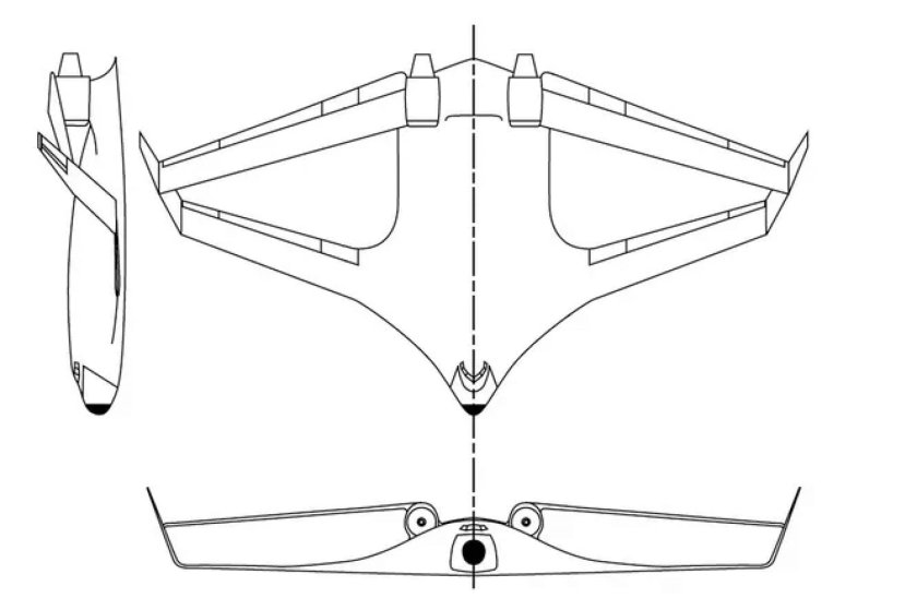 Крыло двойной стреловидности