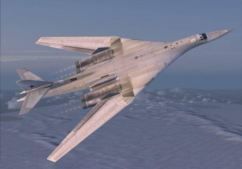 Бомбардировщик белый лебедь ту 160