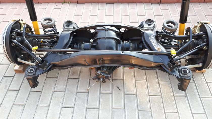 Задняя подвеска Мерседес w203