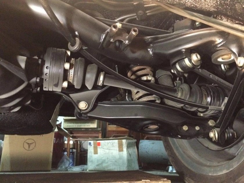 Ходовая Мерседес 204w