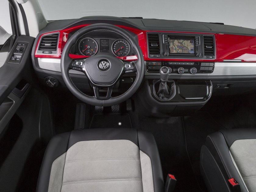 Volkswagen Transporter t6 салон