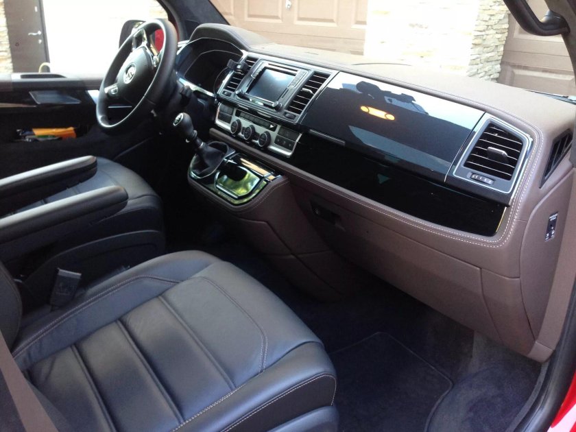 Фольксваген Мультивен т6 салон