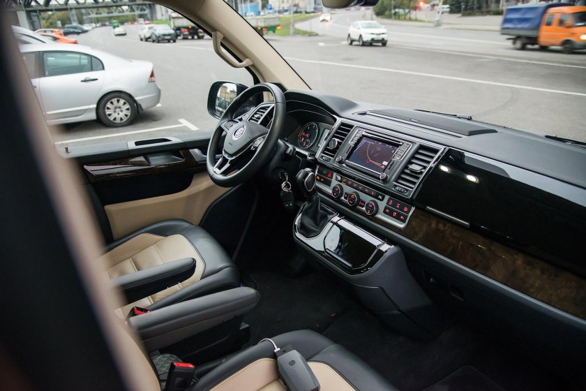 VW Multivan t6 салон