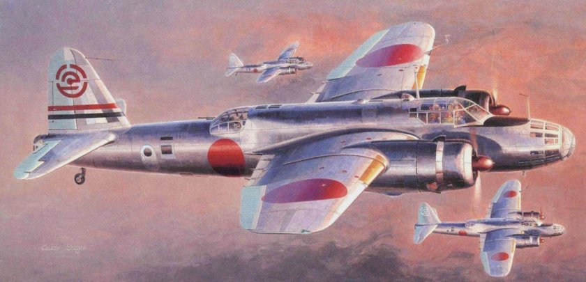 Бомбардировщик ки-49 Донрю