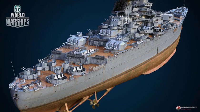 Линкор Массачусетс World of Warships