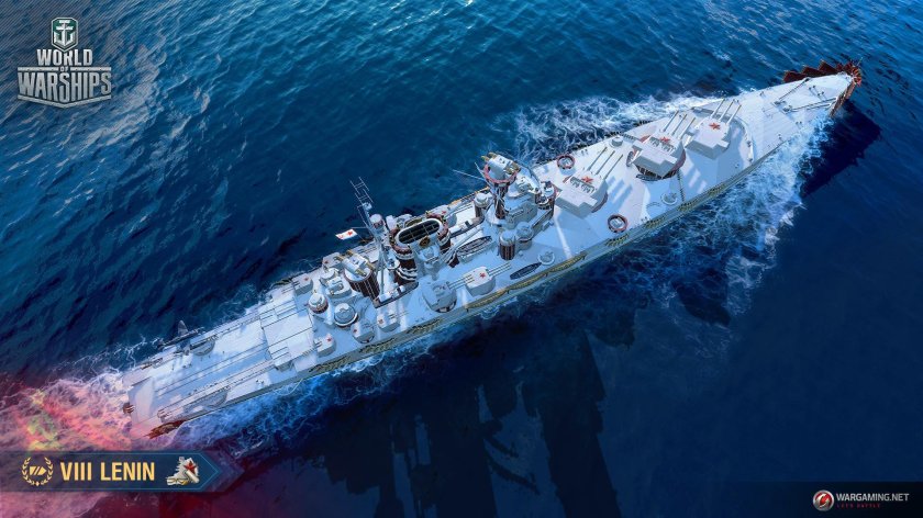 Линкор Ленин World of Warships