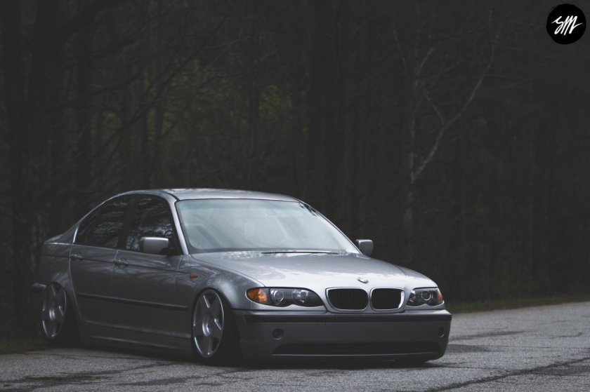 BMW e46 sedan stance