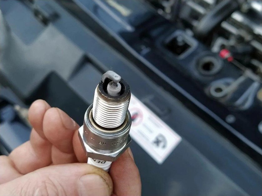 Исправные свечи зажигания