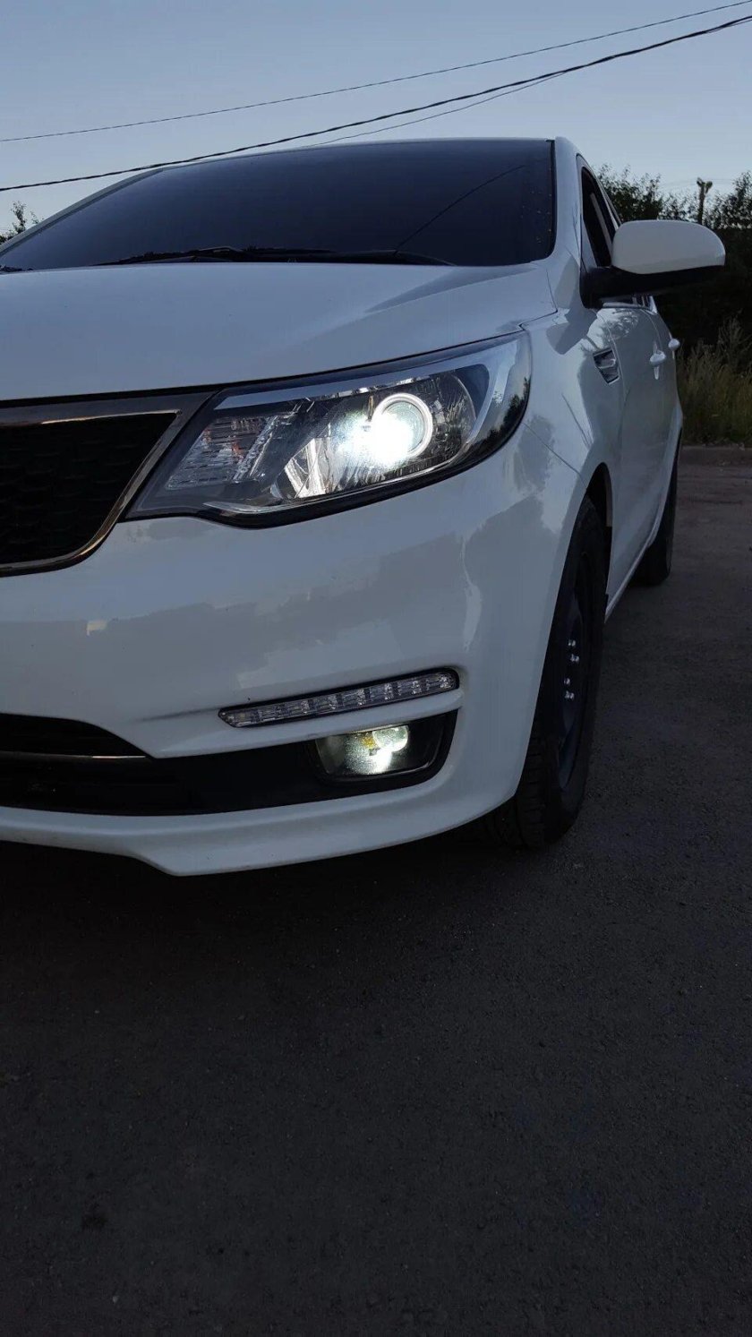Led фары Kia Rio 3