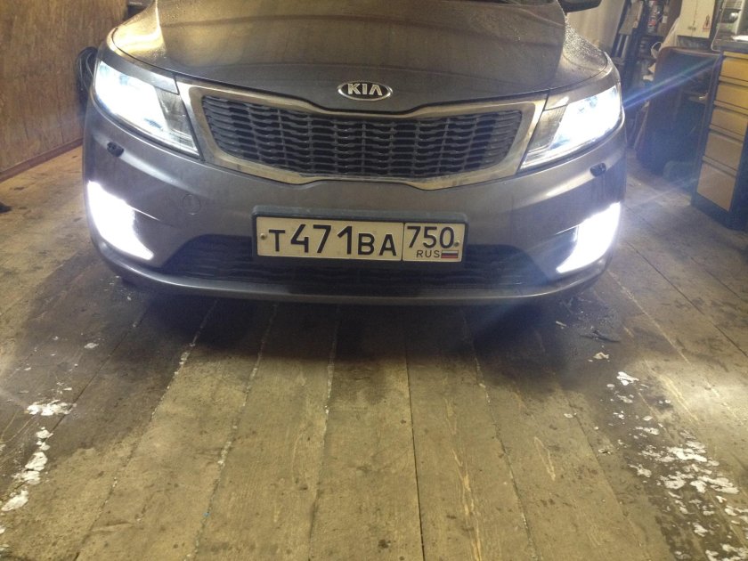 Led лампы Kia Rio 3
