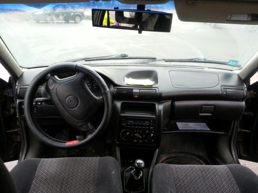 Opel Astra f 1997 салон