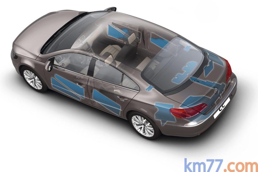 Авто со стеклянным отсеком мотора