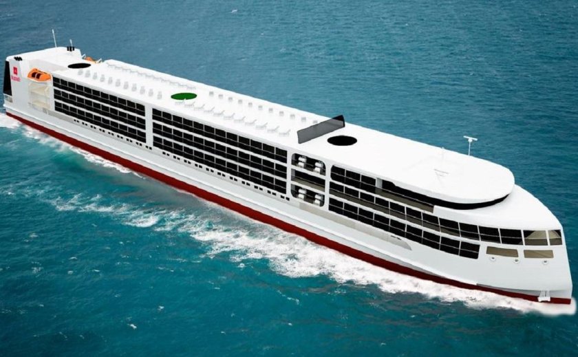 Круизный теплоход проекта pv300vd «Петр Великий»