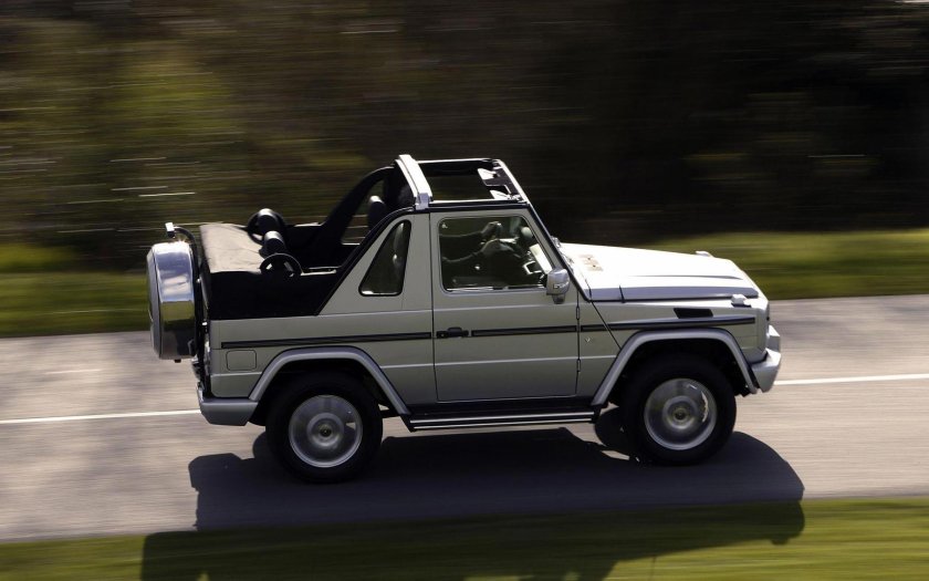 Mercedes Benz g class w463 кабриолет