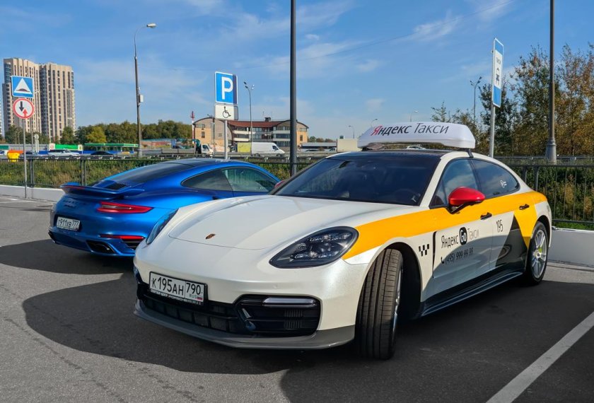 Порше Панамера такси