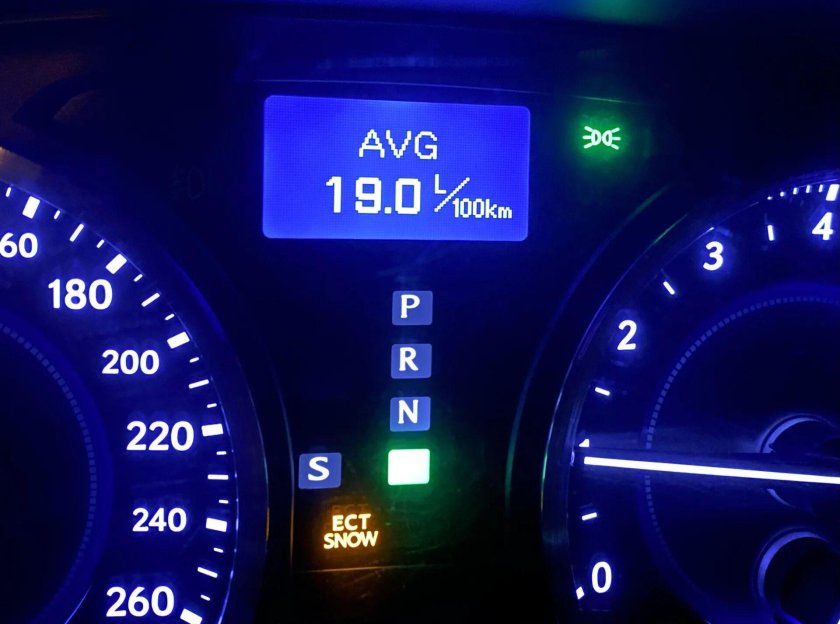 Расход топлива Лексус 300