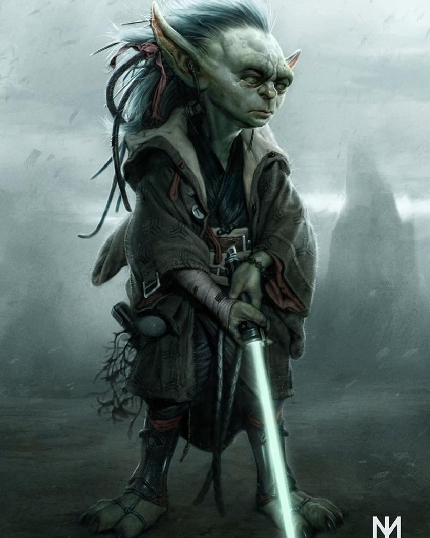 Магистр йода в молодости