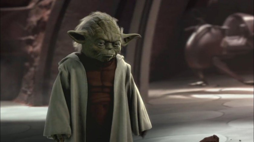 Магистр йода и люк Скайвокер