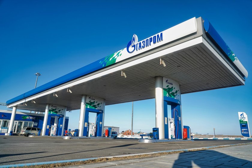 АГНКС Газпром газомоторное топливо
