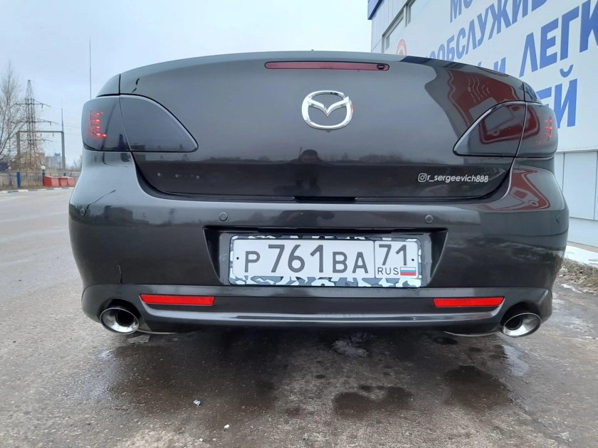 Глушитель Мазда 6 GH