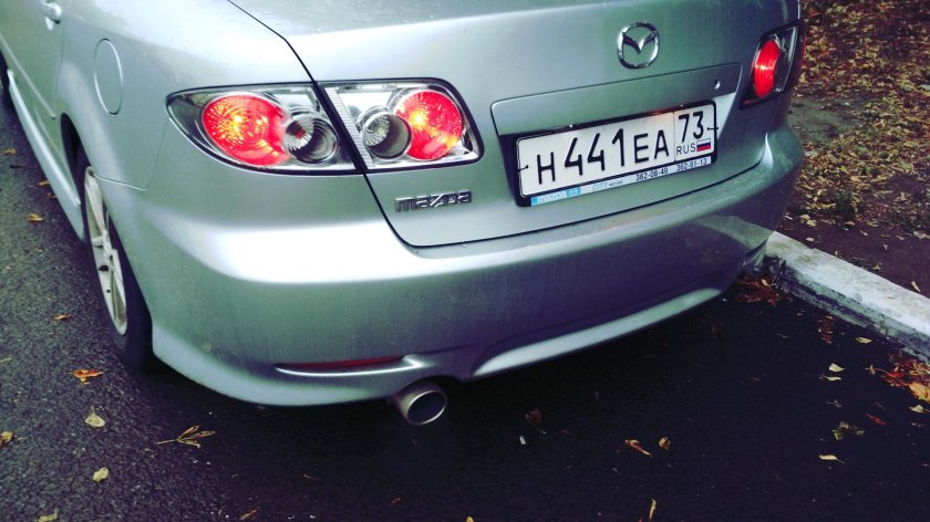 Глушитель Мазда 6 gg