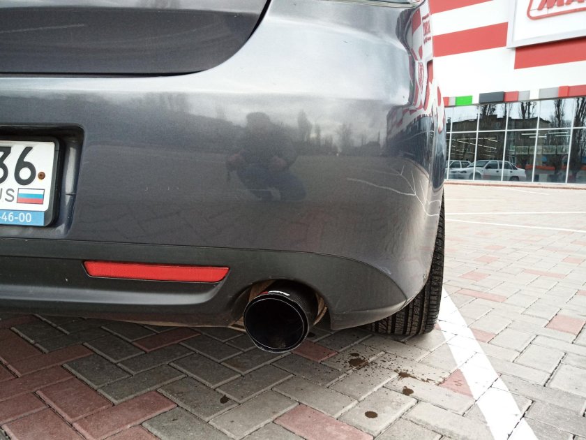 Mazda 6 GH насадки на глушитель