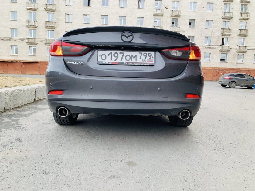 Глушитель Мазда 6 GH