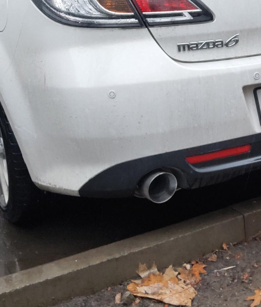 Mazda 6 GH насадки на глушитель