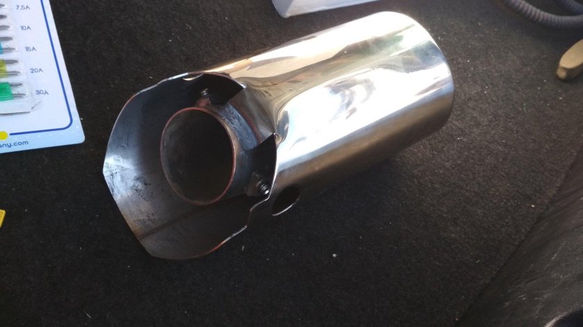 Насадка на глушитель Мазда 6 gg
