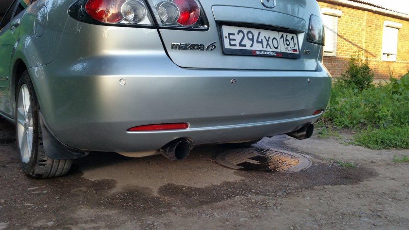Выхлоп Мазда 6 gg