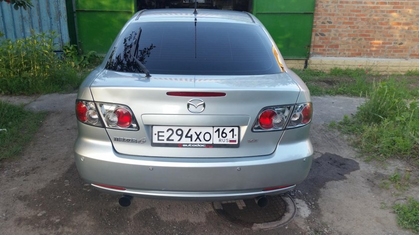 Насадки на глушитель Мазда 626