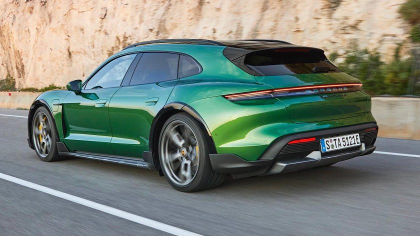 Порш электро 2021 Taycan